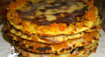 Медовый торт с курагой и черносливом